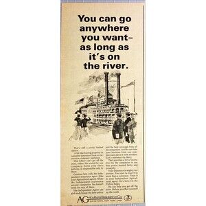 AGricultural Insurance Co. "Independent Agents Can Pick & Choose" Print Ad 1968